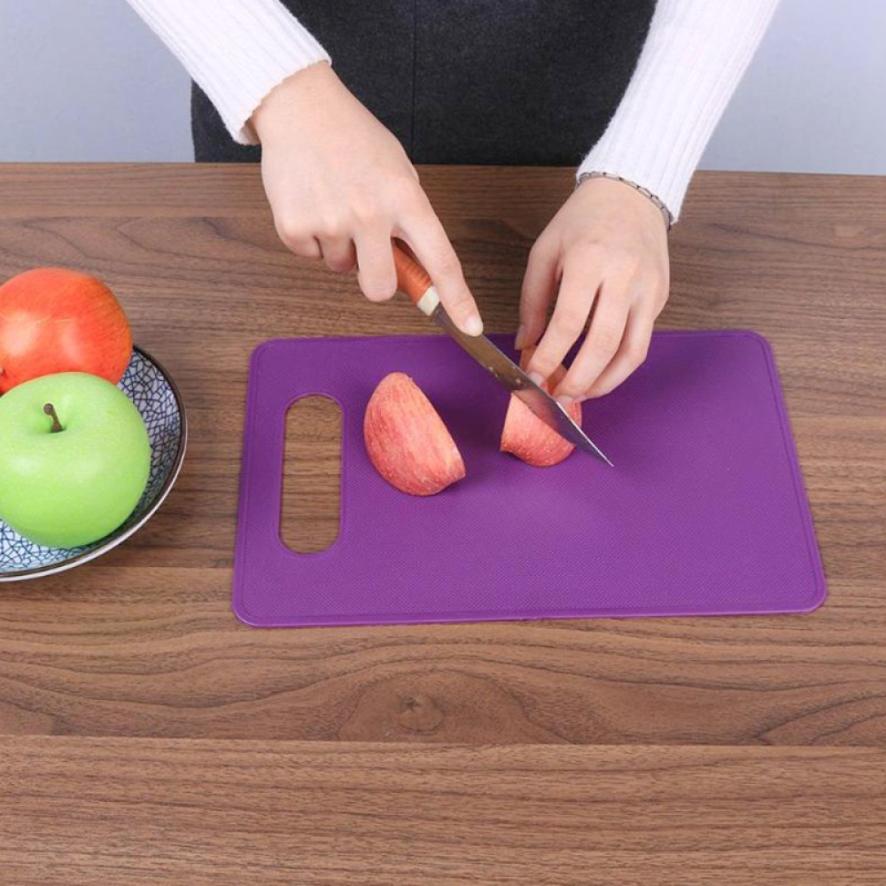 Non-slip Cutting Board Vegetable Chopping Kitchen Accessories Navy blue - Image 3