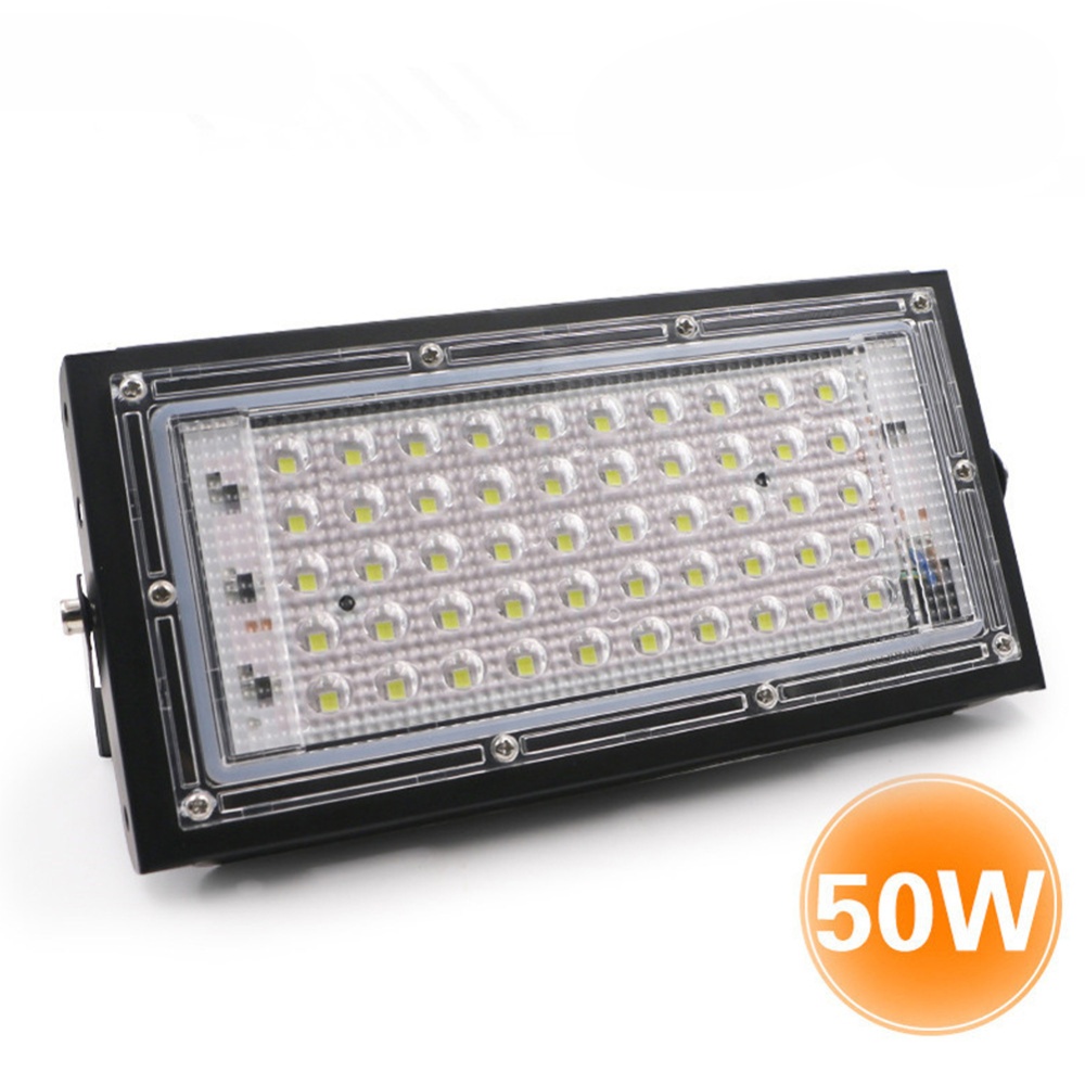 50w Led Flood Light IP65 Waterproof AC 220v Outdoor Reflector Street Lamp Wall Lights Cold White - Image 2