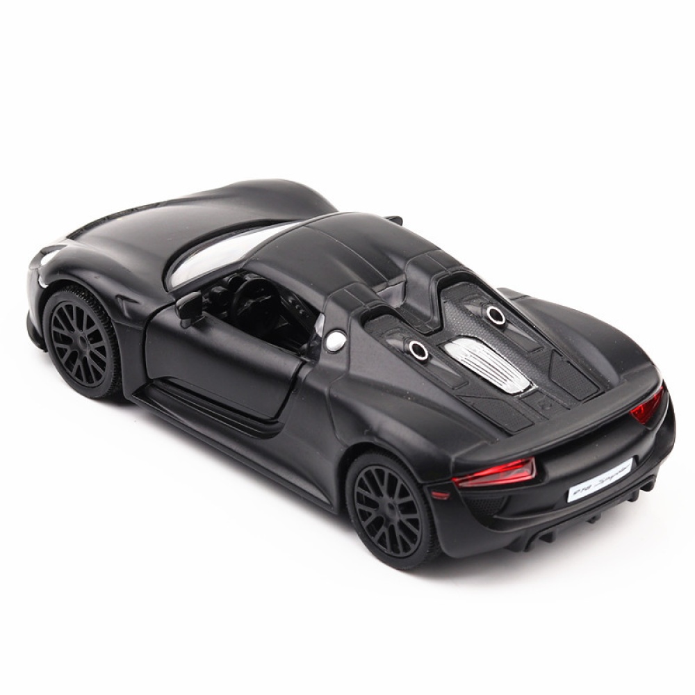 1:36 Simulation Racing Car Model 2 Doors Open Mate Alloy Pull Back Auto Toy Collection - Image 2