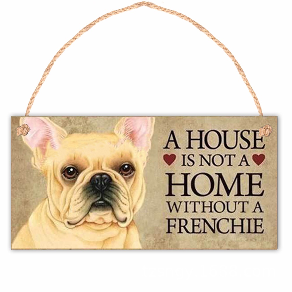 Welcome Sign Door Hanging Board Animal Print Wooden Pendant Home Decorative Ornaments K_20*10cm