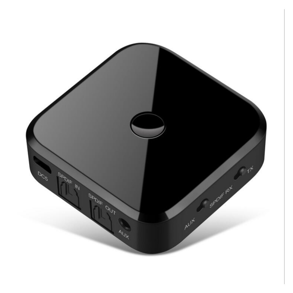 HIFI Wireless Adapter Bluetooth Receiver Transmitter Audio 3.5mm SPDIF Optical Fiber for Smartphone PC TV Headphone black - Image 3