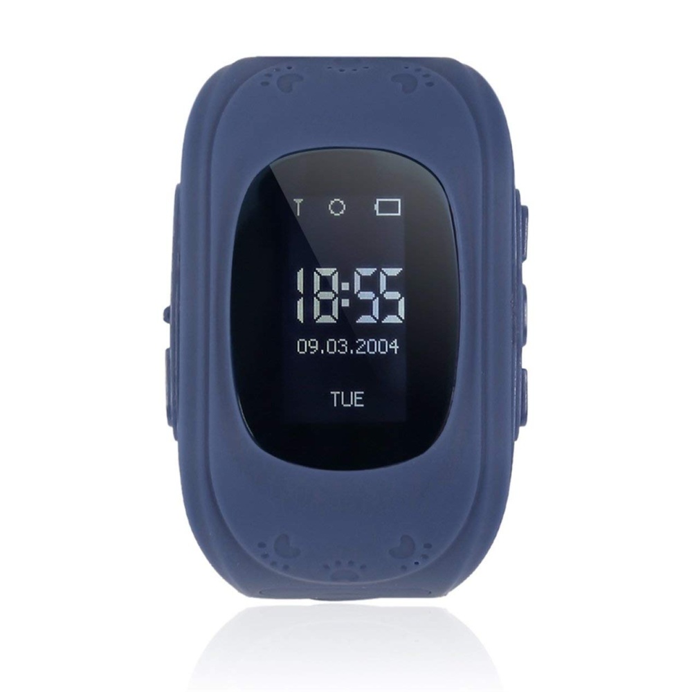 Kids Smart Watch Girls Boys Digital with Anti-Lost SOS Button GPS Tracker Smartwatch Navy blue - Image 4