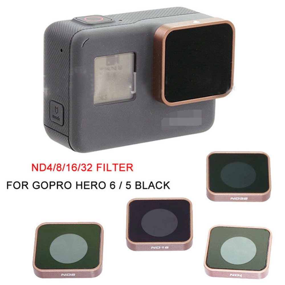 ND4 ND8 ND16 Lens Filter Replacement Accessories For Gopro Hero 5 6 Black Camera - Image 2