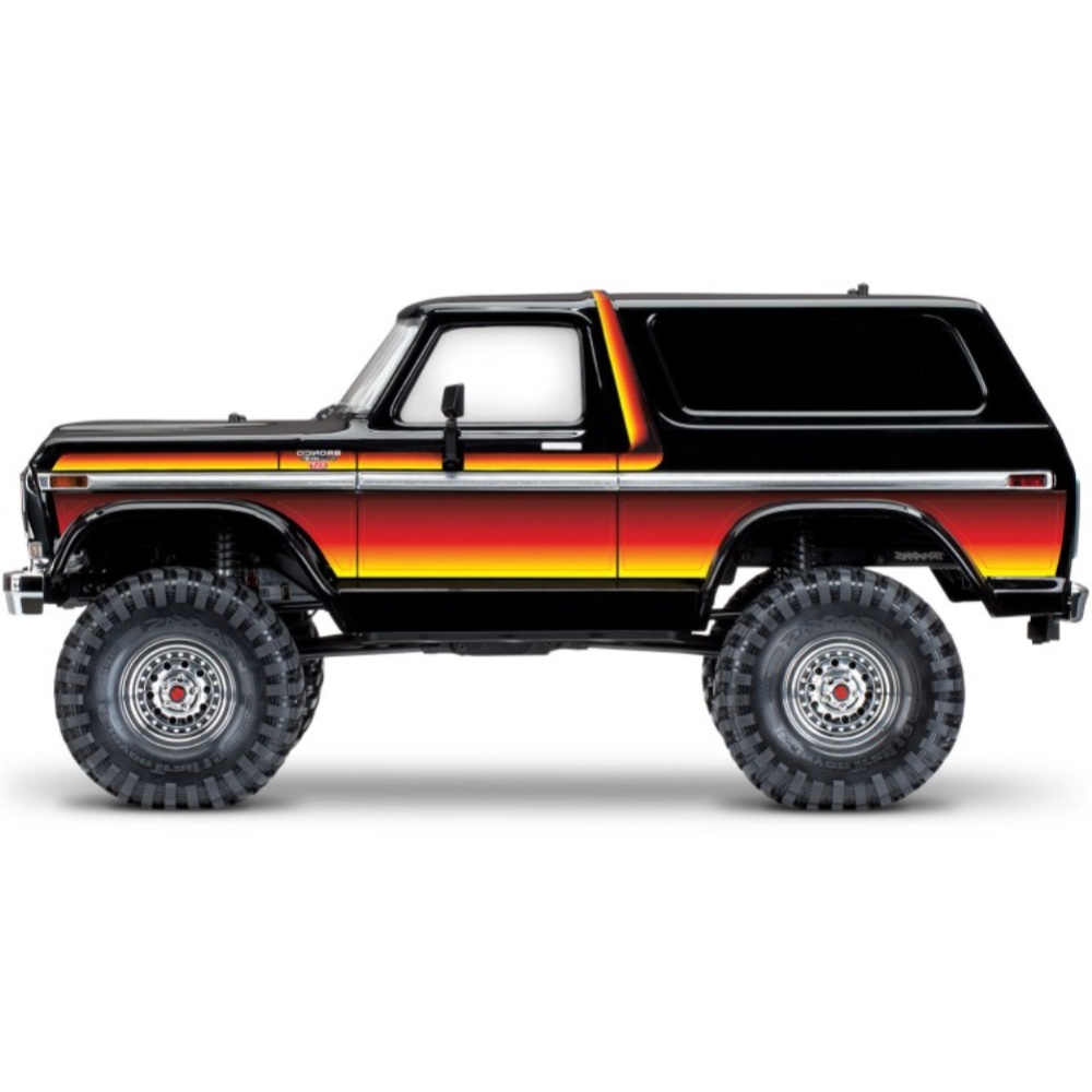 Retro RC Car Shell 313mm Wheel Base for 1/10 Traxxas TRX4 Ford Bronco Axial SCX10 90046 90047 As shown - Image 2