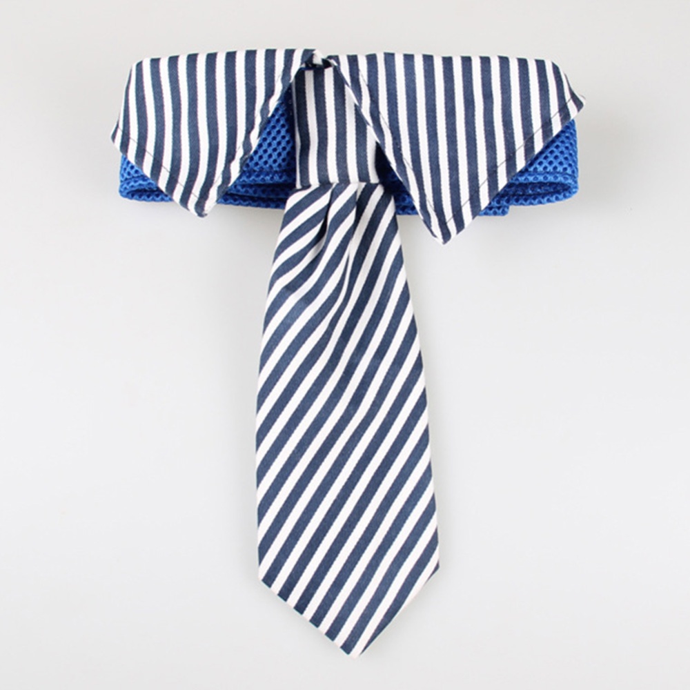 Pet Dog Formal Necktie Tuxedo Bow Tie Collar Decoration Wedding Holiday Party Puppy Supply Blue_S