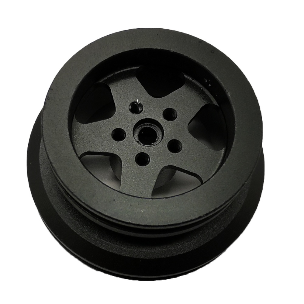 MN Model Metal Beadlock Wheels Rims for MN45 D90 91 96 99 99S 99A 1/12 Rc Car Spare Parts DIY black_4PCS - Image 2