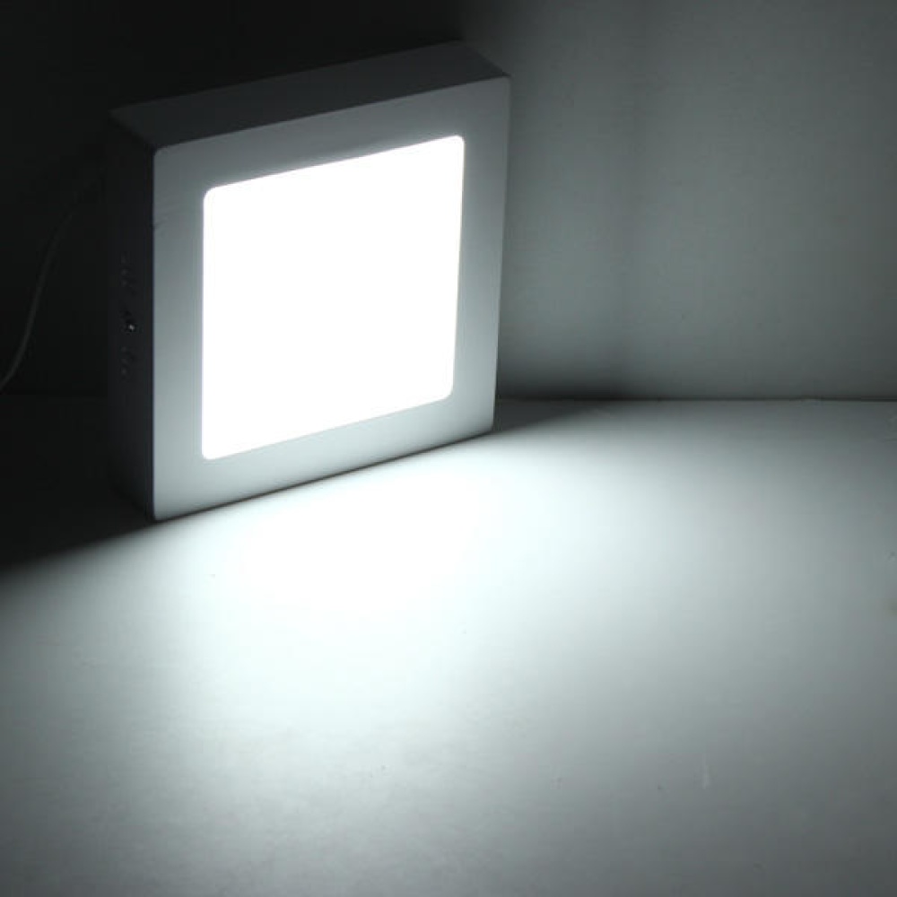 15W Square LED Panel Ceiling Down Light Lamp AC 85-265V - White - Image 2