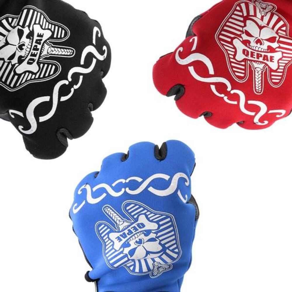 Bicycle Bike Winter Sports Warm Cycling Full Finger Gloves - M Red - Image 2