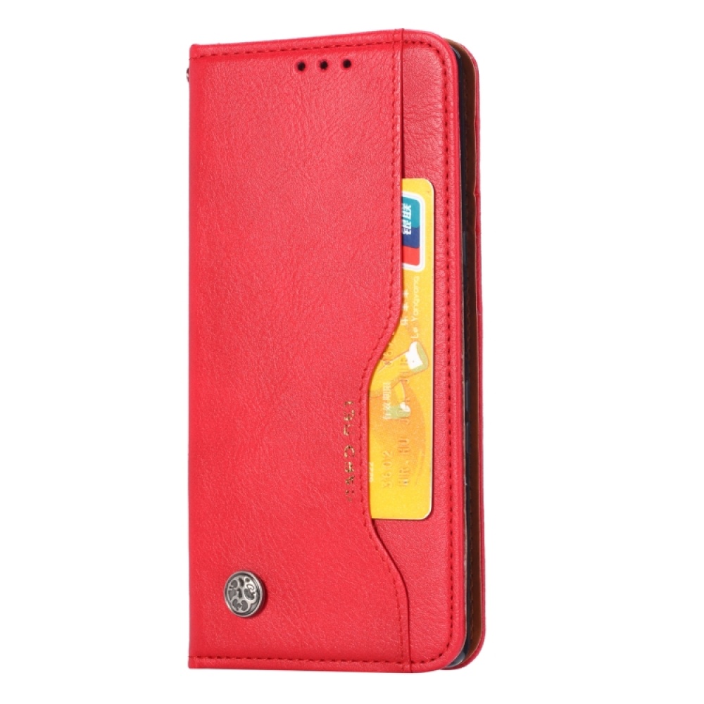 For iPhone 11 Knead Skin Texture Horizontal Flip Leather Case  , with Photo Frame & Holder & Card Slots & Wallet(Red) - Image 2