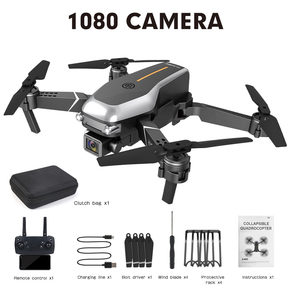 Hj95 Mini Folding Drone Fpv Four-axis Wifi Real-time Transmission High-definition Aerial With 5 million wifi camera - Image 2