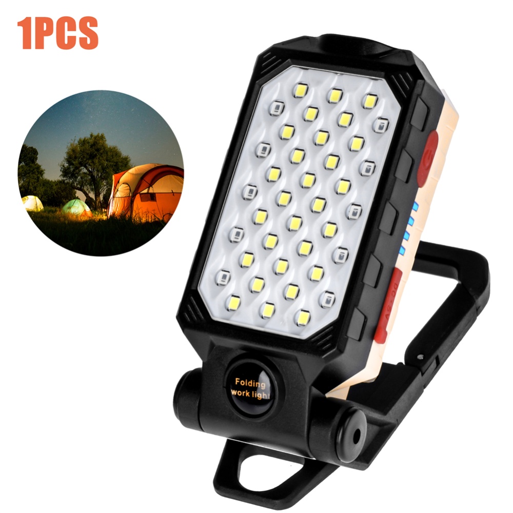 Cob Led Work Light 4 Brightness Adjustable High Usb Rechargeable W598B 28LED - Image 3