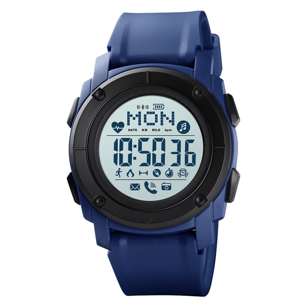 SKMEI Men Digital Sports Watches Luminous Led Display Multi-functional Waterproof Wristwatch