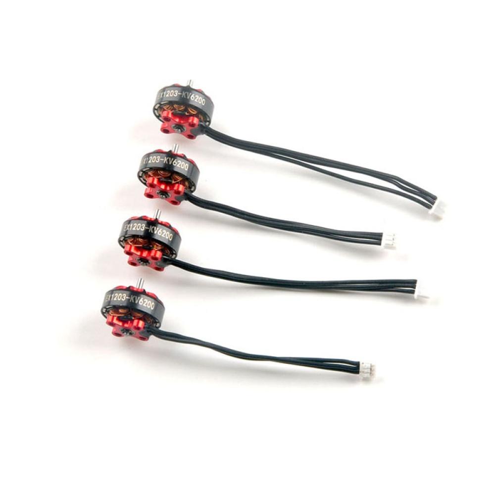 4PCS Happymodel EX1203 5500KV 2-4S / 6200KV 2-3S Brushless Motor for Larva X HD FPV Racing Drone Toothpick Beta KSX3836X4 - Image 2