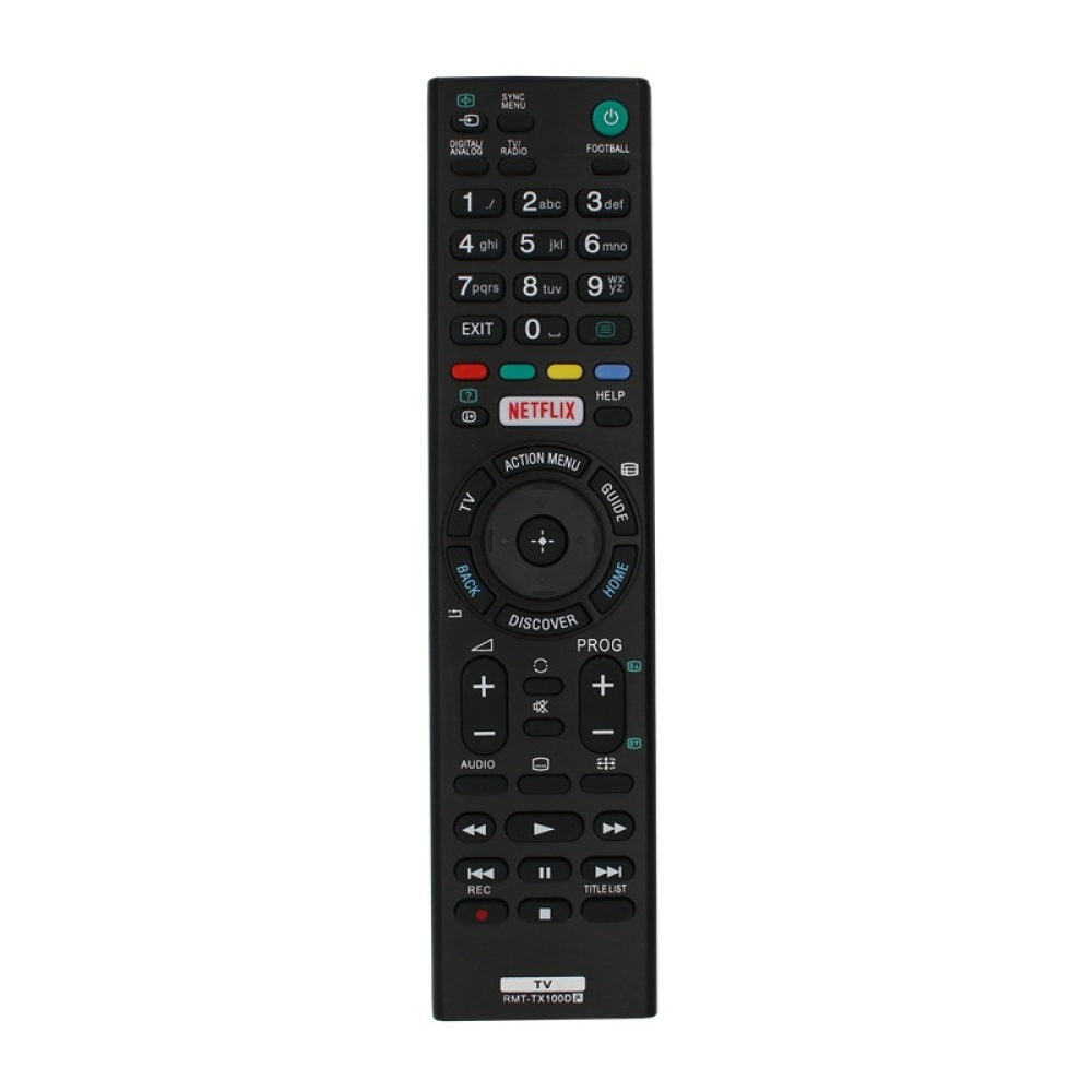 Remote Control Smart Tv Replacement For Sony Rmt-tx100u Universal Rmt-tx100d Tx102u black