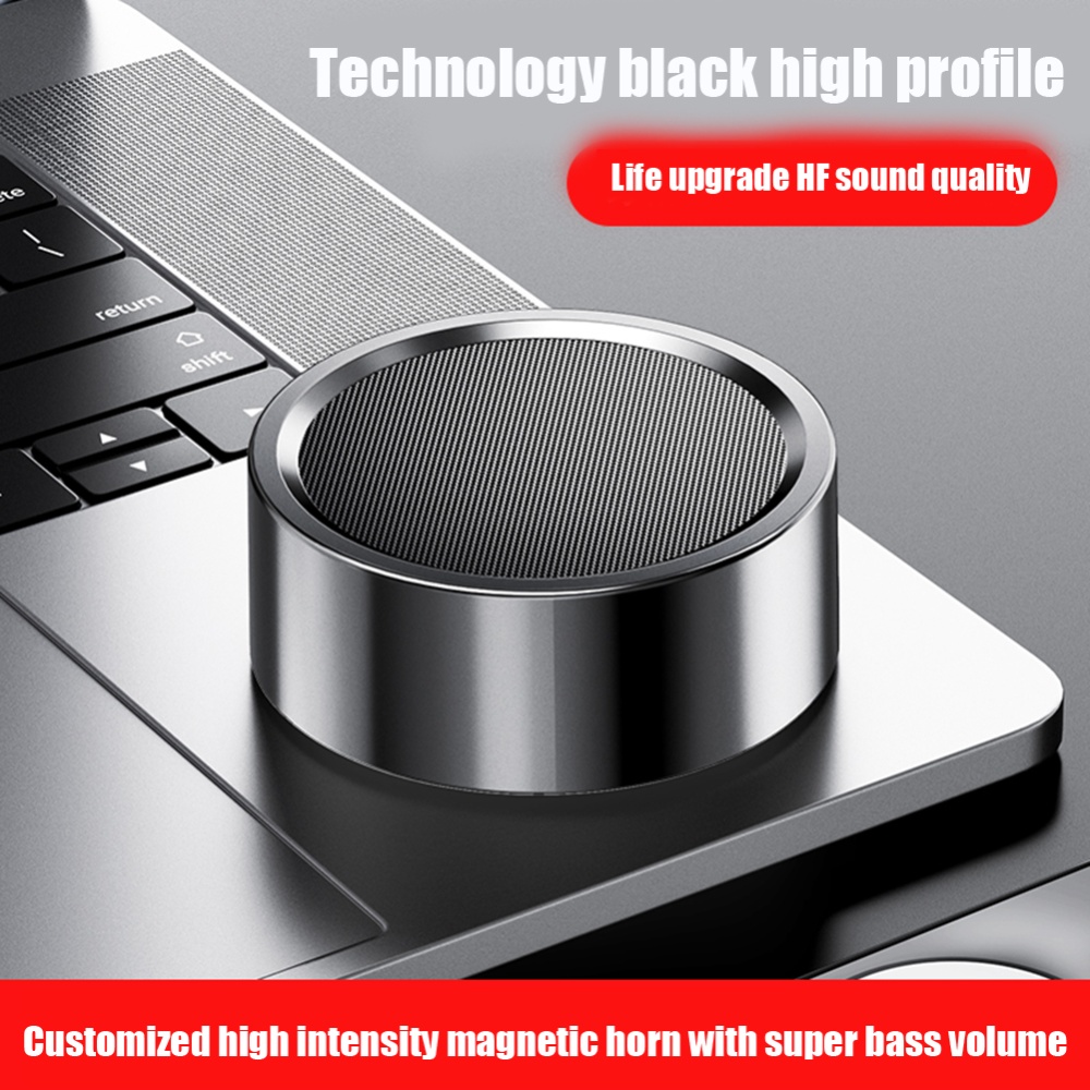 Mc Maicong A7 Wireless Bluetooth Speaker Mini Home Outdoor Subwoofer Audio Portable Black high version - Image 2