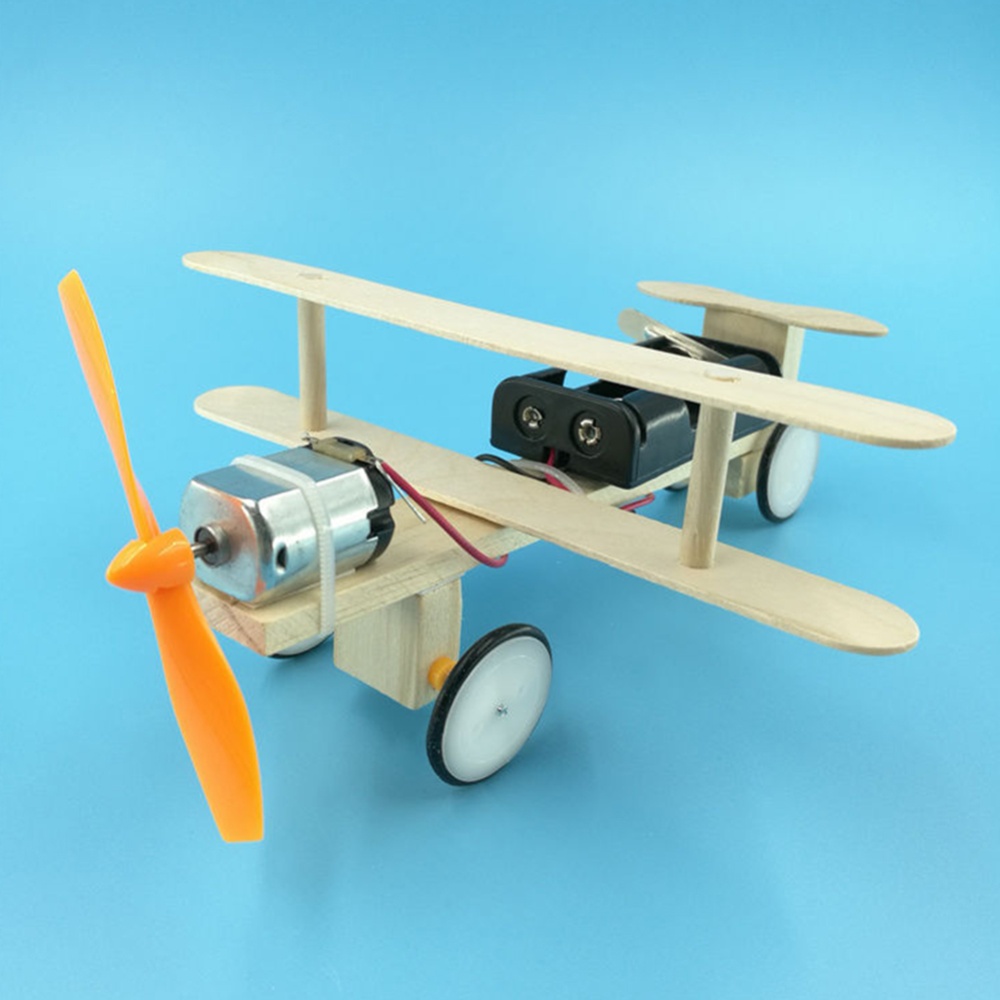 Electric Sliding Aircraft Small Production DIY Technology Invention Students Manual Materials Set electric taxiing aircraft - Image 2