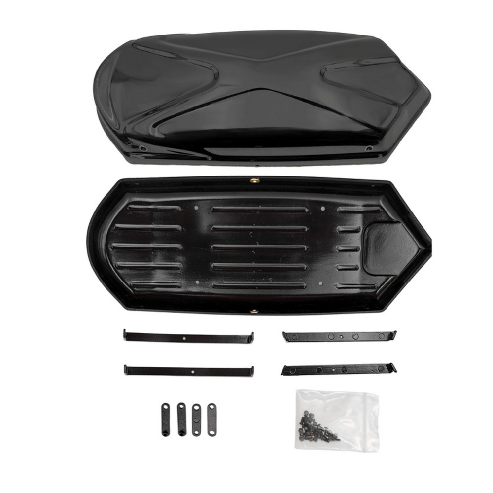 Roof Trunk Luggage Rooftop Storage Box for 1/10 TRX6 G63/TRX4 G500 Axial SCX10 RC Car Parts default - Image 2