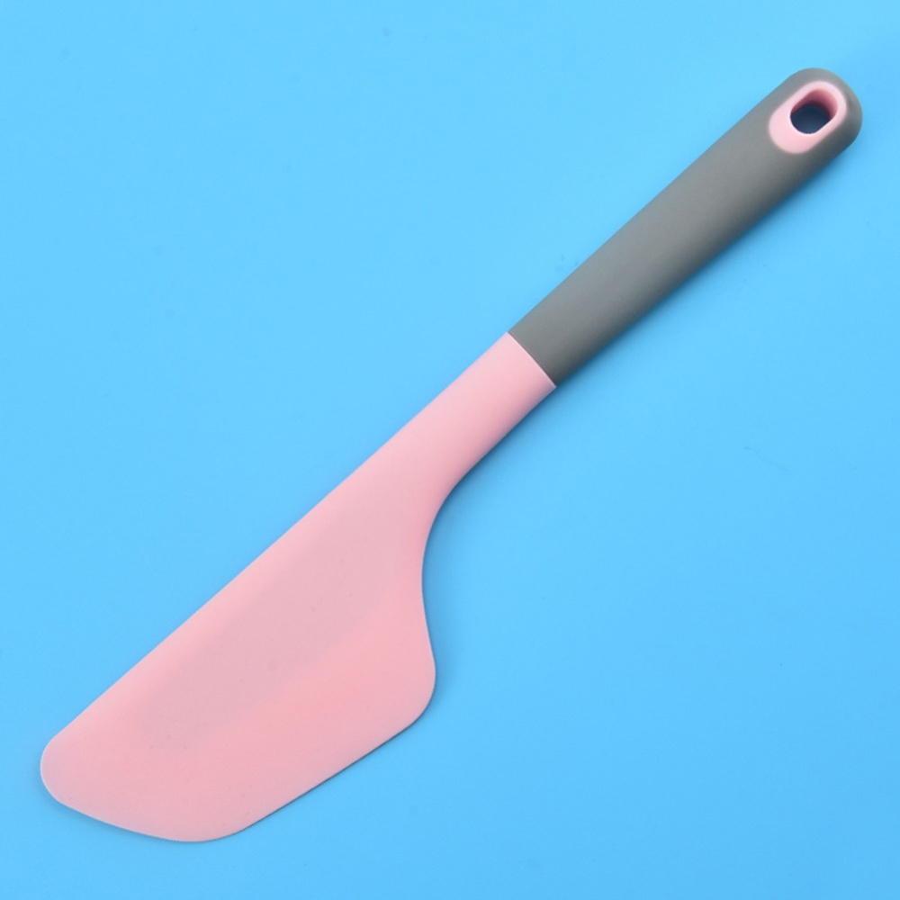 Silicone Baking Scraper 34CM Non Stick Butter Spatula Smoother Spreader Heat Resistant Cookie Pink - Image 3