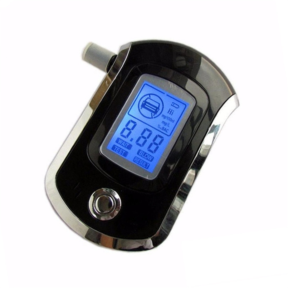 At6000 Digital Breath Alcohol-tester Lcd Screen Portable Drunk Driving Analyzer with Mouthpiece - Image 3