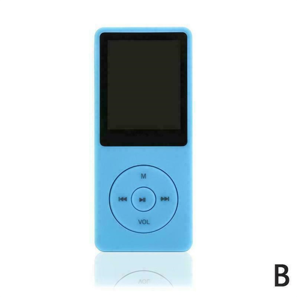 Mini Mp3 Player Mp4 E-book Recording Pen Fm Radio Multi-functional Electronic Memory Card Speaker With Charging Line Headphones blue - Image 4