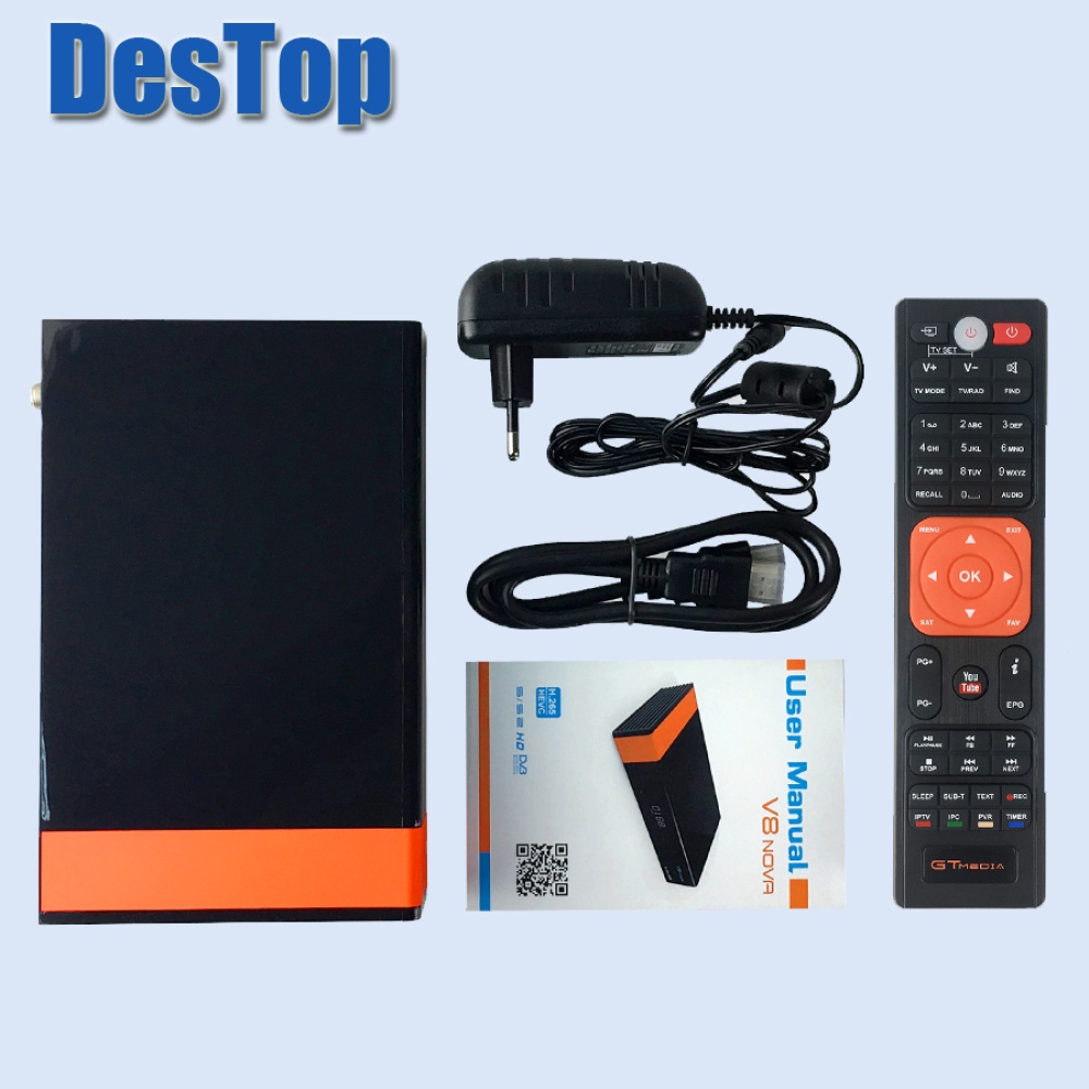 GTMedia V8 Nova DVB-S2 Freesat Satellite Receiver H.265 Built-in WIFI TV Box EU plug - Image 2