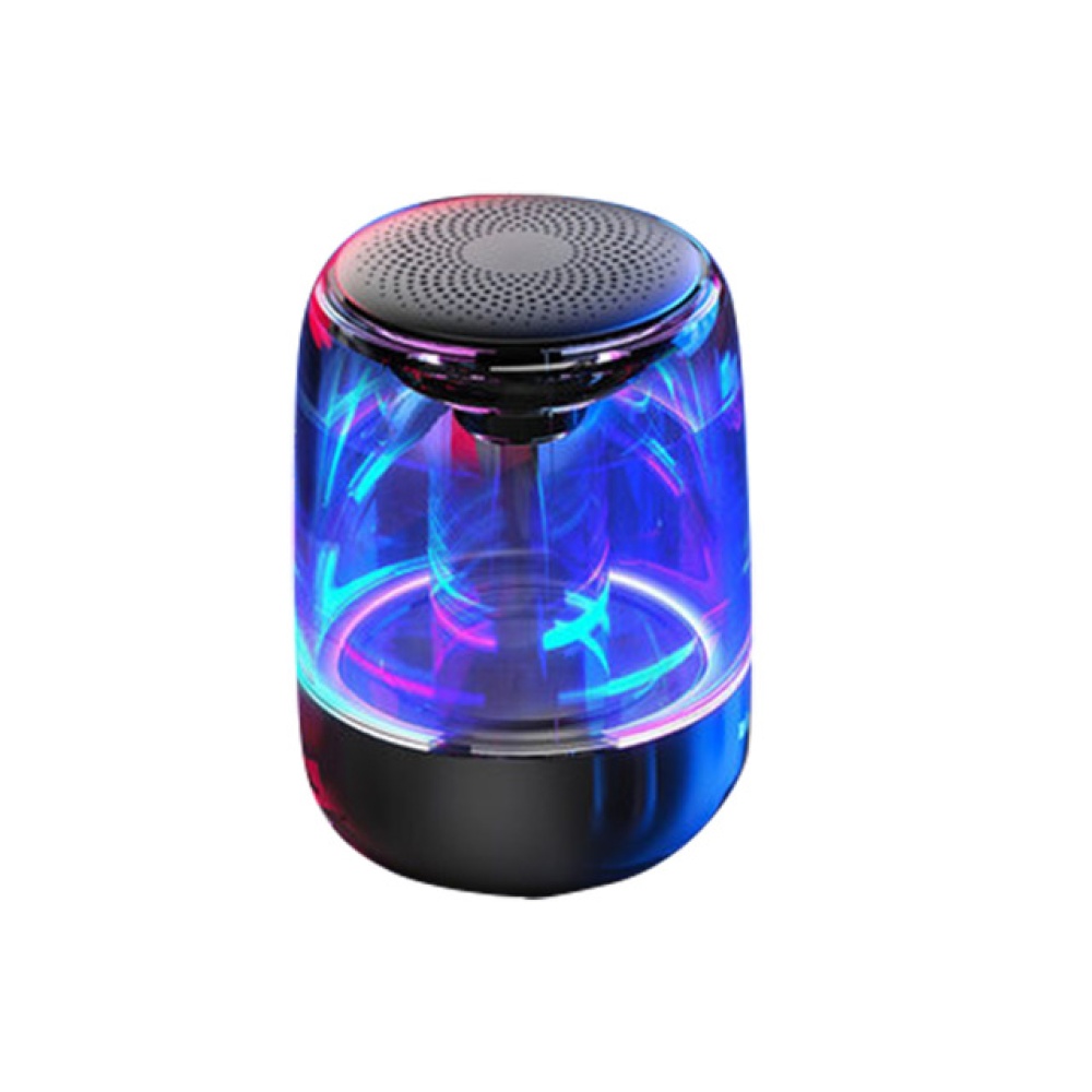 C7 Wireless Bluetooth Speakers Stereo TWS Subwoofer mini sound box portable speaker with Colorful LED Light Support TF Card Mic black_High v - Image 3