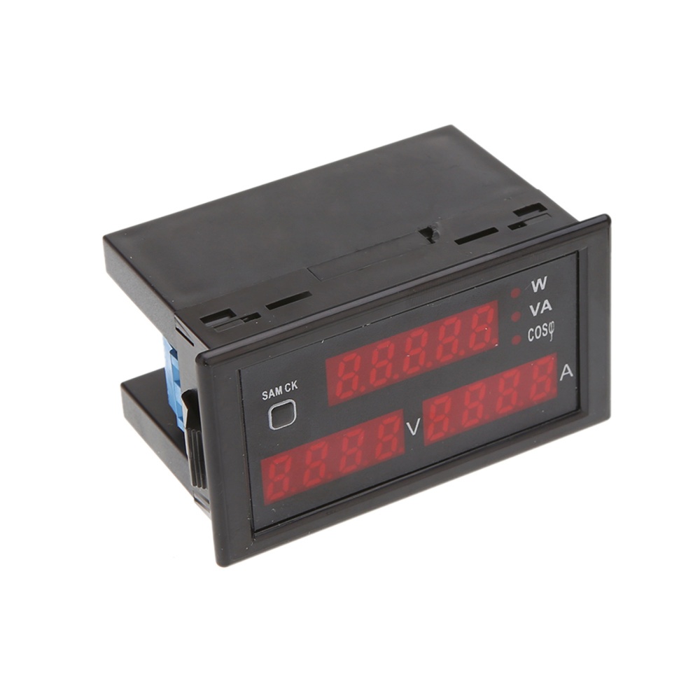 Multifunction Digital AC Voltmeter AC80-300V Red light DL69-2048 - Image 2