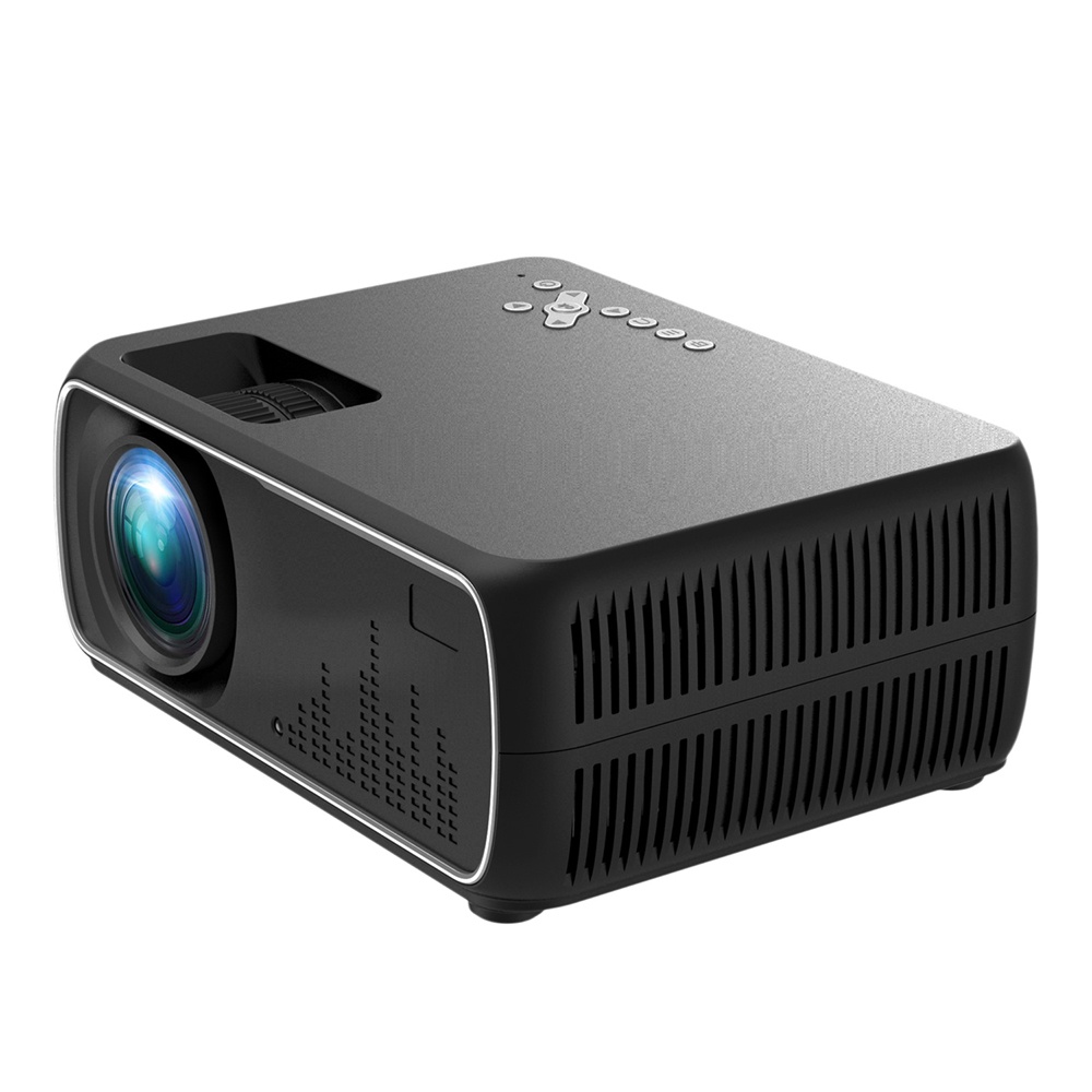 A20 Mini Projector HD 1080P TV Home Cinema Basic black US plug - Image 2