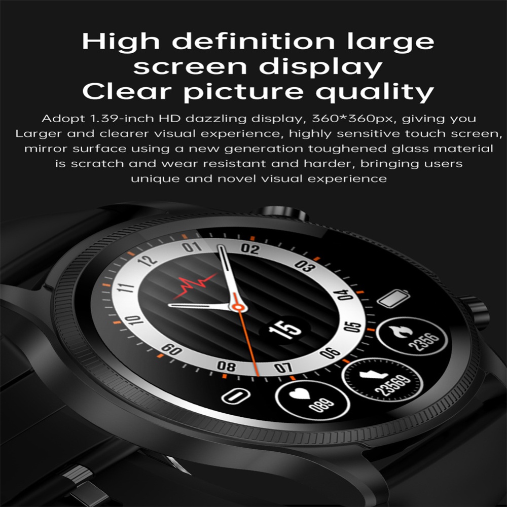 E400 Smart Watch Noninvasive Blood Glucose ECG Sport Smartwatch - Image 4