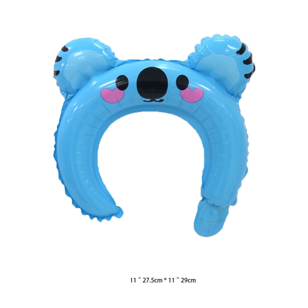 Animal Print Headband Aluminum Film Balloon Party Wedding Decoration Props #6