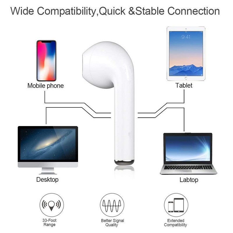 i88 TWS Bluetooth 5.0 Earphone vert - Image 3