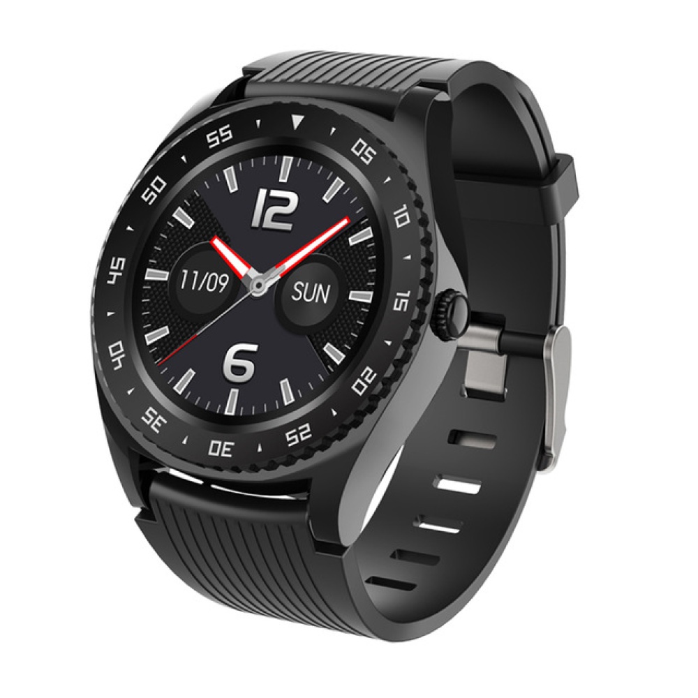 M12 Men Smartwatch HD Call Fitness Sport 2020 Watch 2G Sim TF Card For Android IOS black