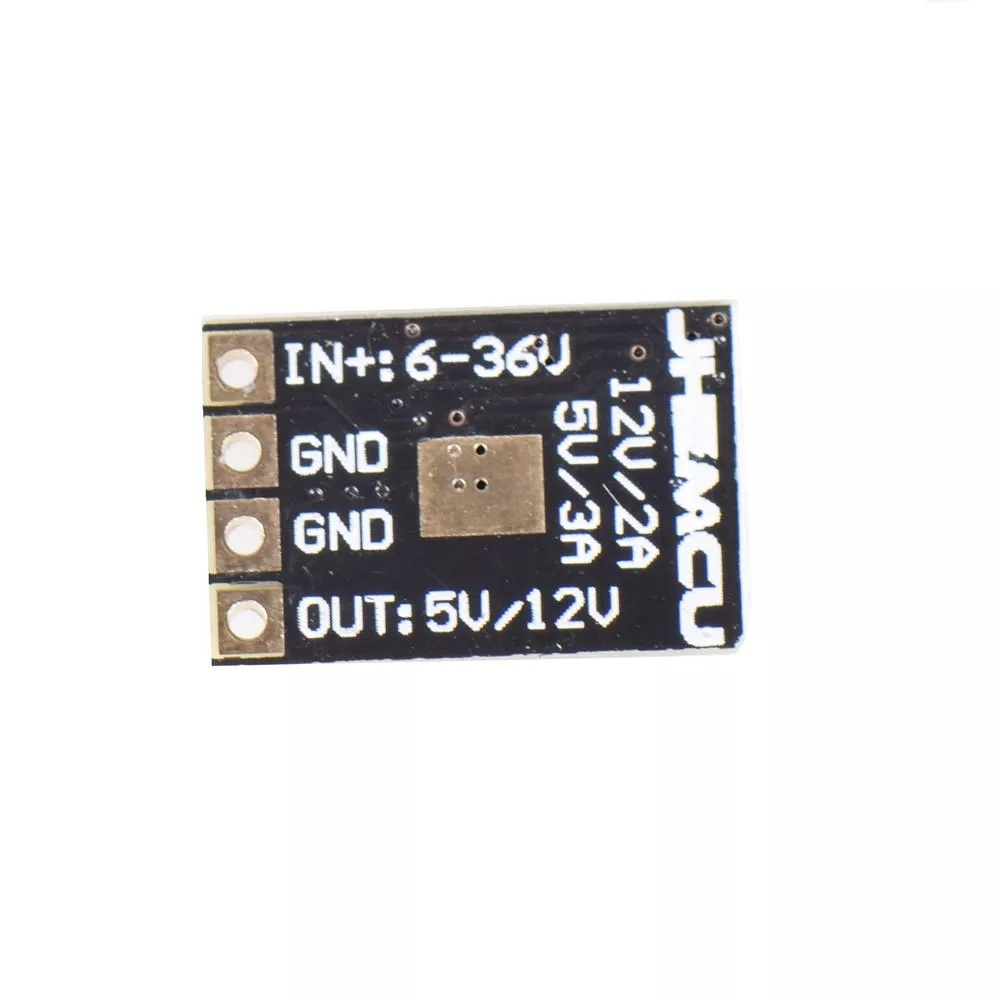 JHEMCU MINI DC-DC BEC 2-6S 5V 3A/ 12V 2A Step Down Module for RC Drone FPV Racing default - Image 2