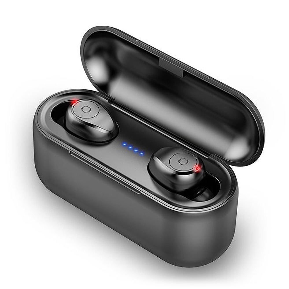 F9 TWS Earphones Wireless Headphone with 1500mAh Charging Box 120hours Standby Bluetooth V5.0 Earbuds Universal for Bluetooth-enabled Device