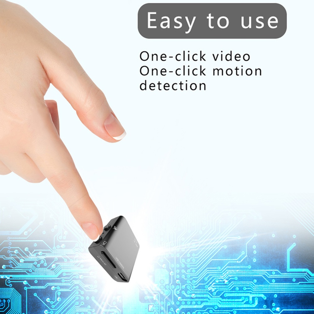 HD 1080P Mini Camera Ir-cut Night Vision Motion Detection Security Camcorder - Image 3