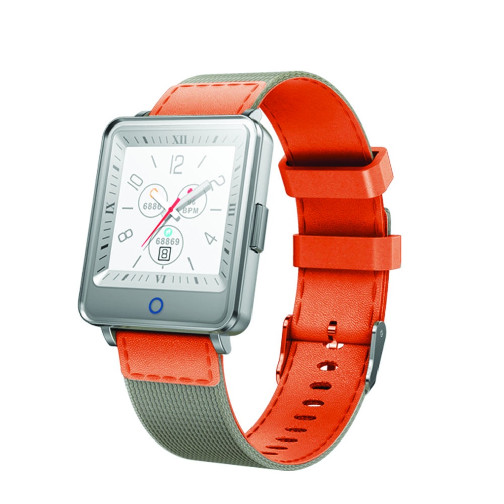 Montre intelligente de mode - Orange