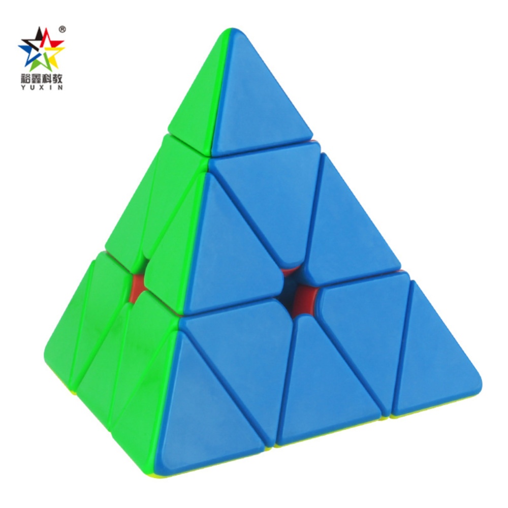 Yuxin Speed Cube 3x3x3 Stickerless Frosted Triangular Puzzle Magic Toy color - Image 2