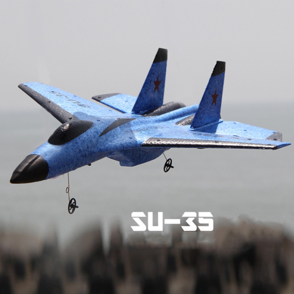 Fx620 Remote Control Glider Fixed Wing Su35 Fighter Jet Children Aircraft Model Toys Yellow - Image 2