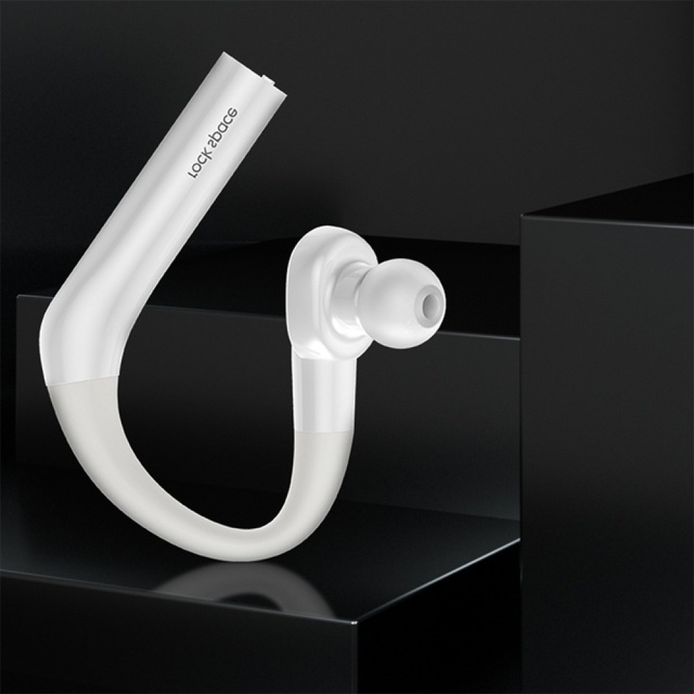 ROCK Bluetooth Earphone pour les écouteurs de musique conception sans fil écouteurs 5.0 avec micro iPhone Xiaomi Samsung blanc