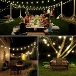 2.5cm Crystal Ball Lamps With Solar Energy Led For Outdoors Garden Of 5m Or 9.5m 20 50 lights (2.5CM) solar - Image 3