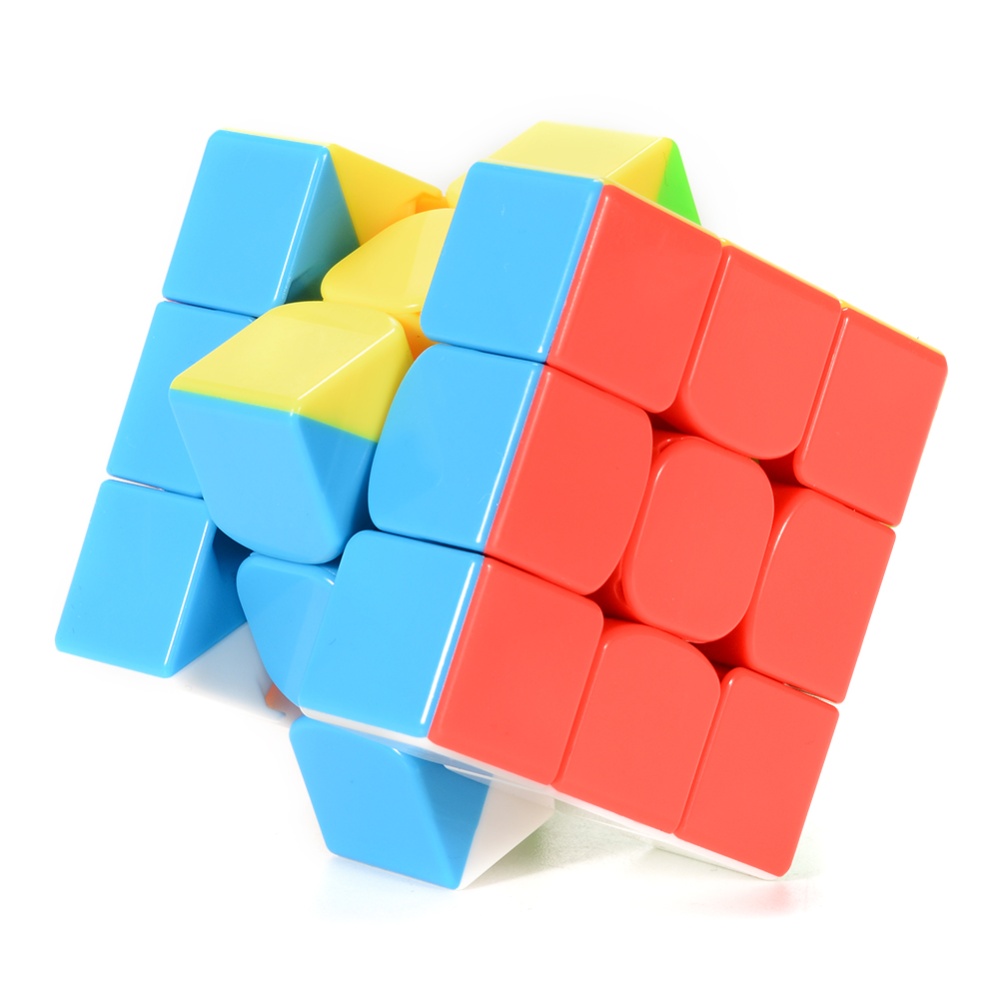 3*3 Rubik's Cube Three Layers Hexahedron Puzzle Cubes Brain Teaser Stickered Speed Magic Coloured