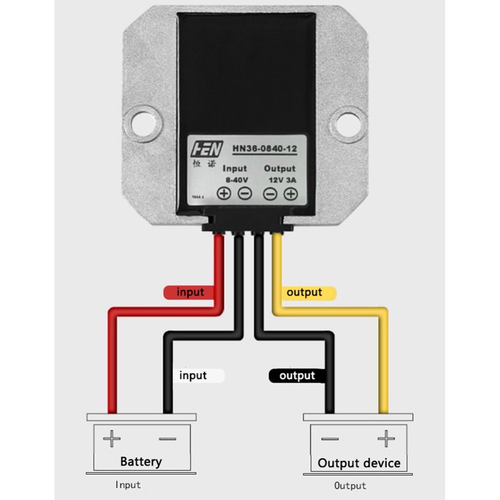 24 to 12v10a Waterproof Voltage Regulator Dc-dc Step Down Power Converter - Image 3