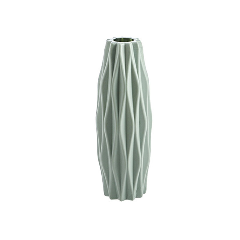 Anti-falling Vase Flower Holder Bottle Household Decorative Ornament 3219 diamond green_As shown - Image 3