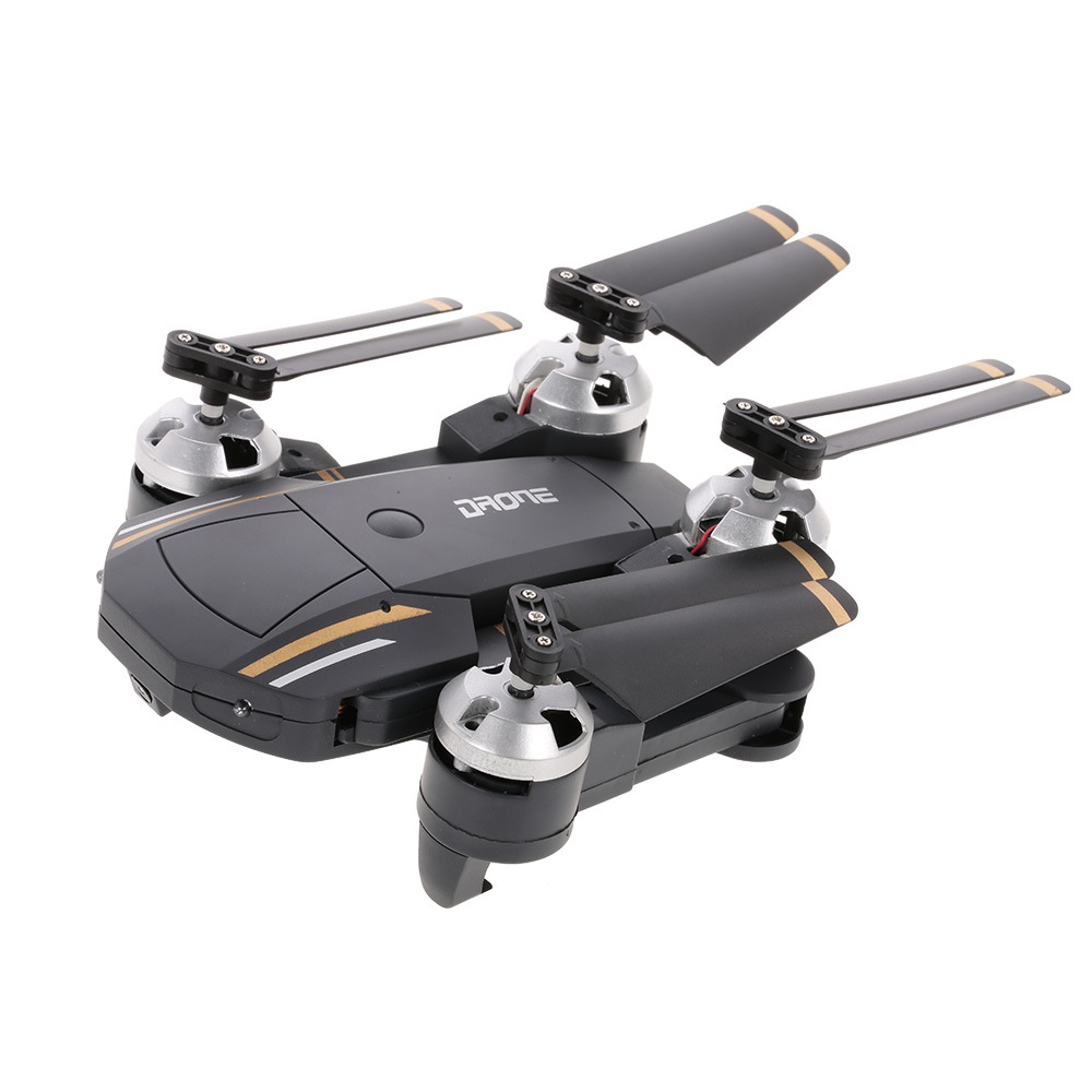 Folding Selfie Drone with Camera HD Headless Mode Hover Quadcopter Wifi FPV RC Quadrocopter - 200W - Image 2