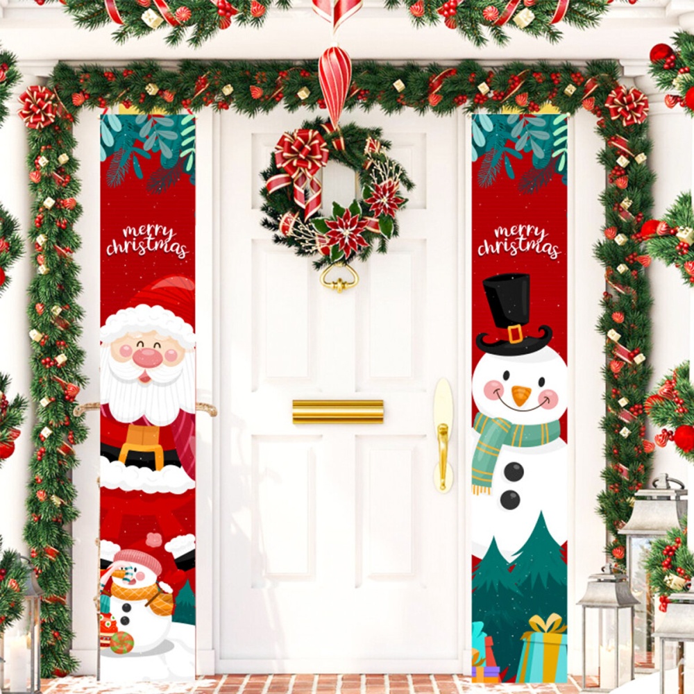 Door Decoration Merry  Banner Home Decoration Hanging  Ornament - #1 - Image 2