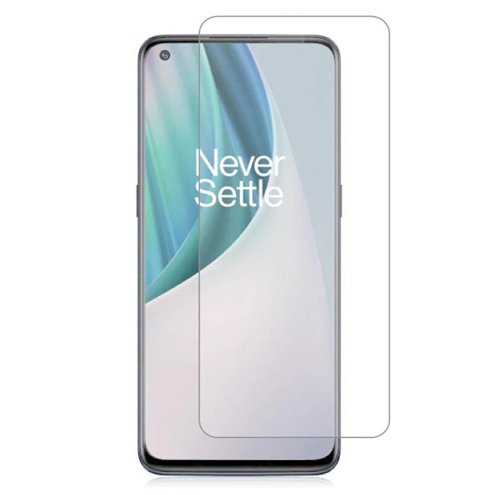 OnePlus Nord N100 Front Film 9H Anti-Explosion Anti-Fingerprint Full Glue Full Coverage Tempered Glass Screen Protector - 3pcs - Image 2