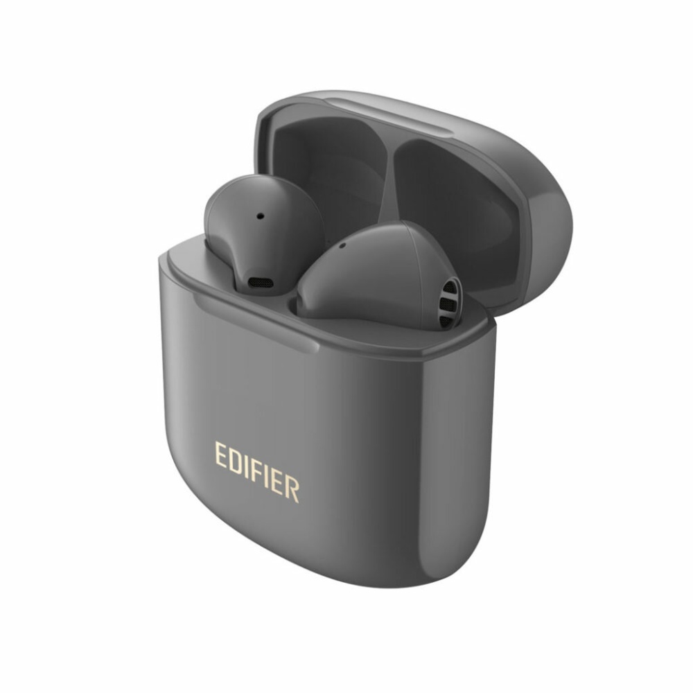 EDIFIER TWS200 Plus TWS bluetooth 5.2 Earphone QCC3040 Apt Adaptive CVC8.0 Dual Mic Noise Cancelling Wireless Waterproof Sports Headsets - Black - Image 2