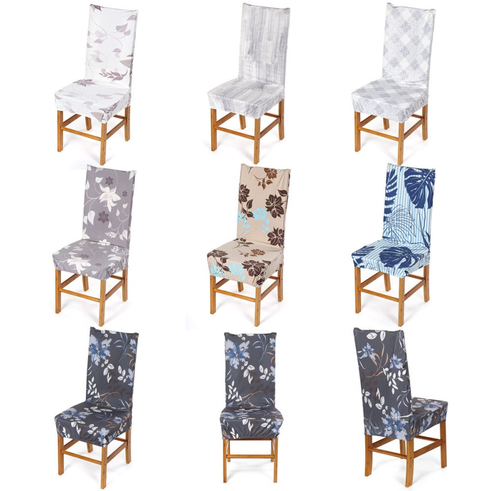 Elastic Dining Chair Cover Stretch Chair Seat Slipcover Office Computer Chair Protector Home Office Furniture Decor - #1
