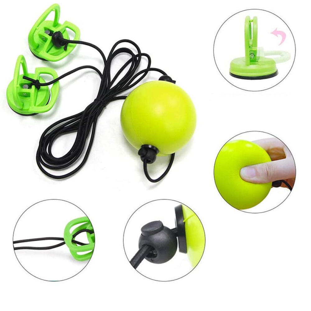 KALOAD 10CM Adjustable Suction Cup Suspension Boxing Ball Suspension Combat Ball Fitness Physical Training Reaction Speed Stress Relief Venting Ball - Image 2