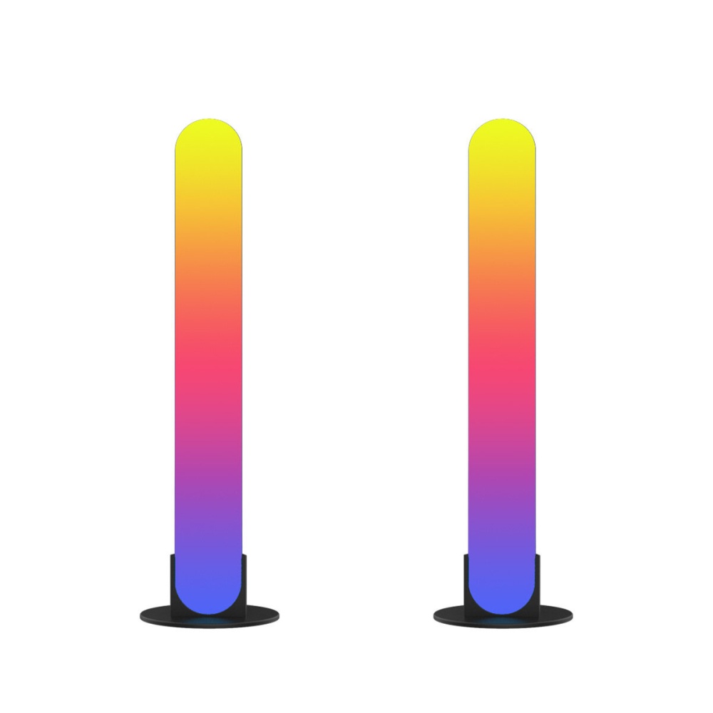 2PCS Bluetooth Desktop Atmosphere Light RGB Symphony Sound Control Music Atmosphere Light Smart APP Control - Bluetooth APP - Image 2